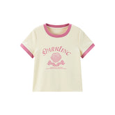 Women's Straight Shoulder Graphic T-shirt